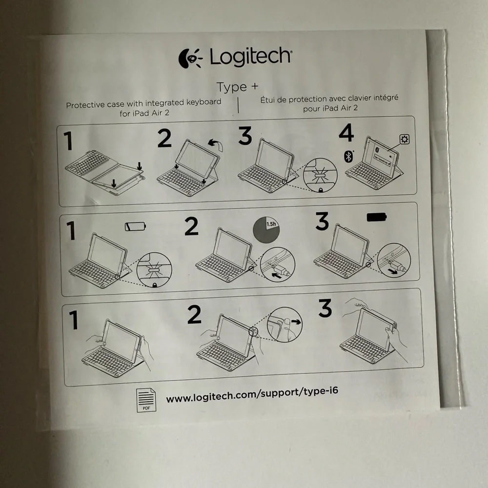 Logitech iPad Air 2 Keyboard Case